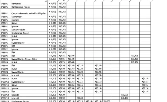 KPSS Puan Türleri ve Atanmalara İlişkin Bilgiler