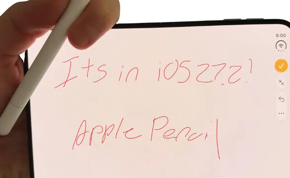iPhone Duo'da Yeni Dönem: Apple Pencil Desteği Geldi
