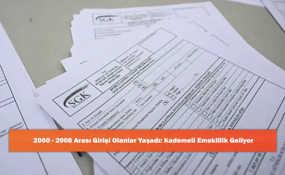 2000 - 2008 Arası Girişi Olanlara Piyango Vurdu