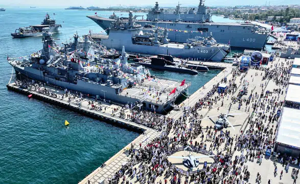 TCG Savarona, TEKNOFEST Mavi Vatan'da