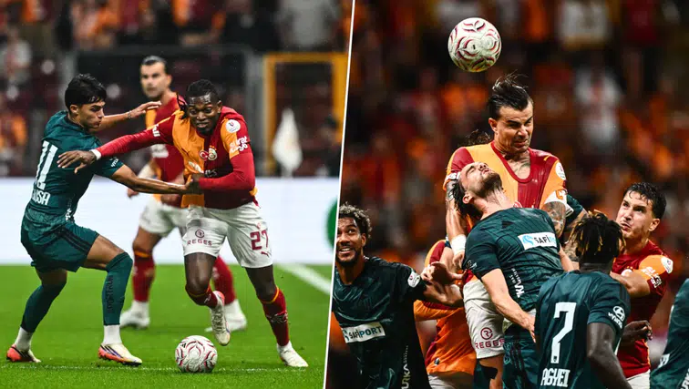 Süper Lig'de Galatasaray Kocaelispor Karşılaşması