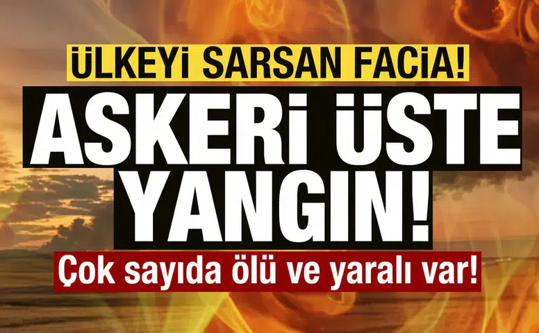 Kanada Wainwright Üssü'nde Yangın Felaketi