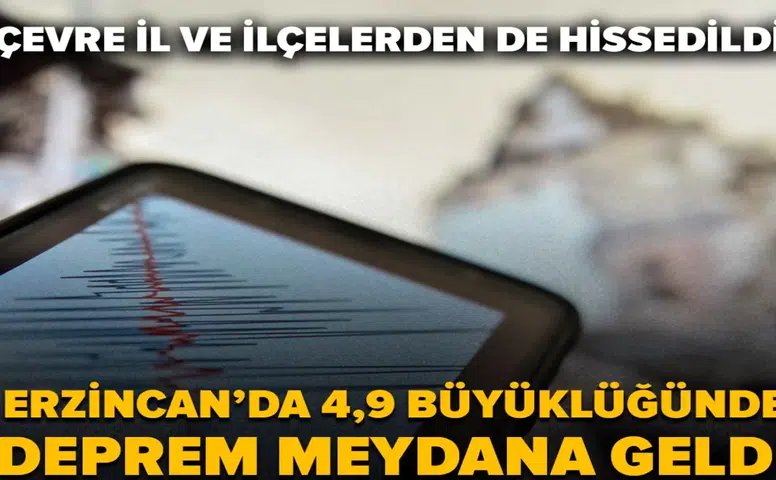 Erzincan’da 4,9’luk Deprem Panik Yarattı: Uzmanlardan Kritik Fay Hattı Uyarısı