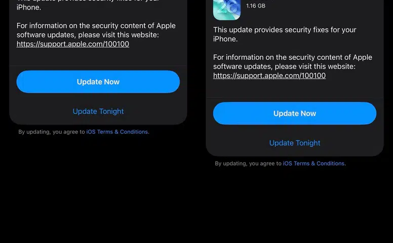 iOS 26.7 Güncellemesi Yayınlandı!