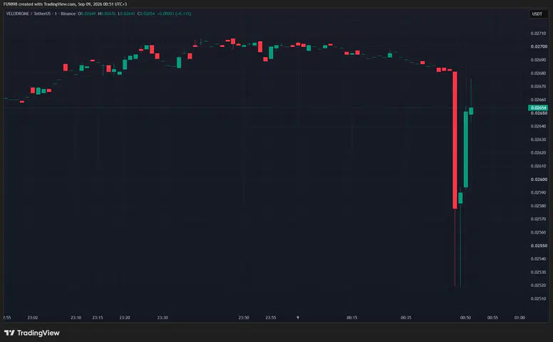 Binance'te İşlem Kapatma Duyurusu: VELO Dalgalandı!