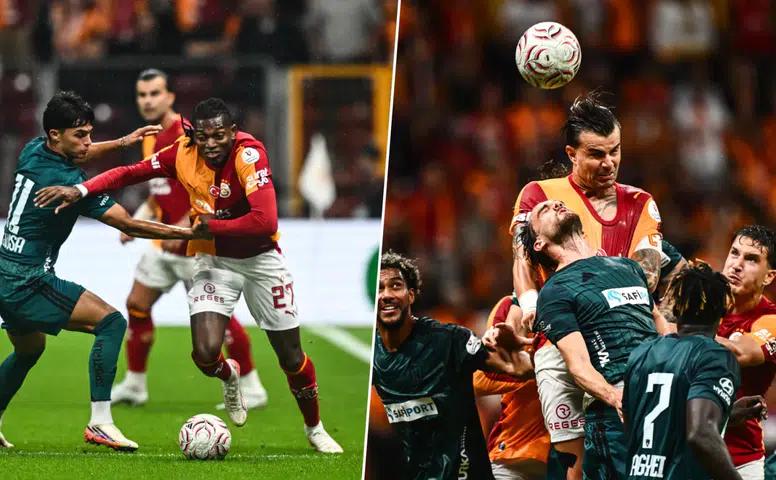 Süper Lig'de Galatasaray Kocaelispor Karşılaşması